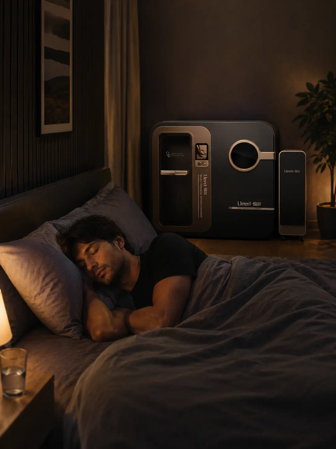 Ueerl hyperbaric oxygen chamber for deep sleep