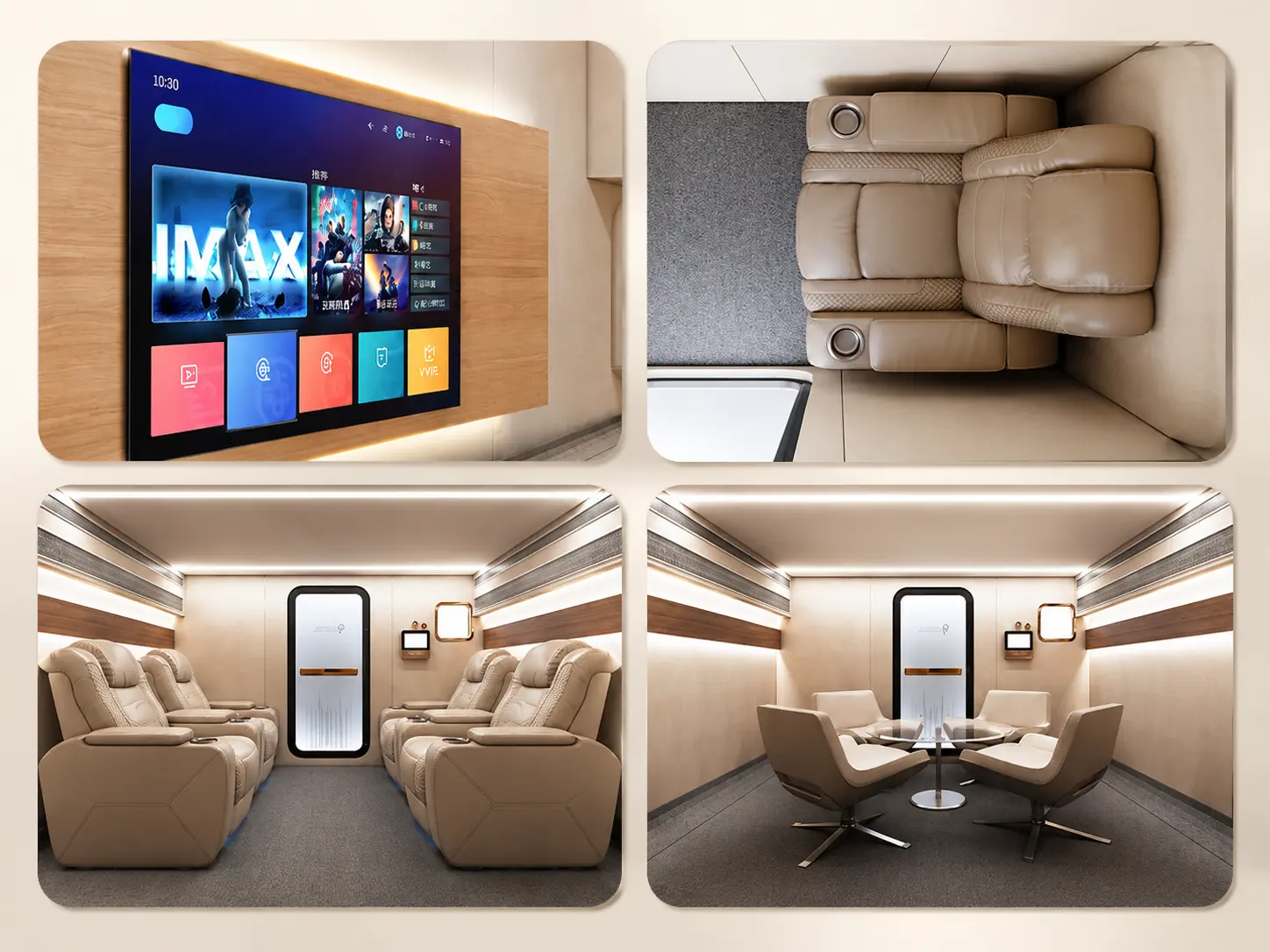 Ueerl luxury room-style hyperbaric oxygen chamber comfort