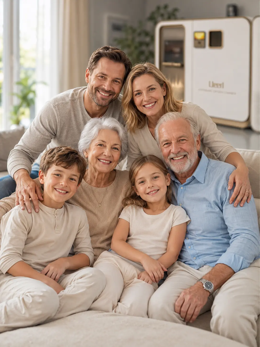 Ueerl hyperbaric oxygen chamber for family wellness