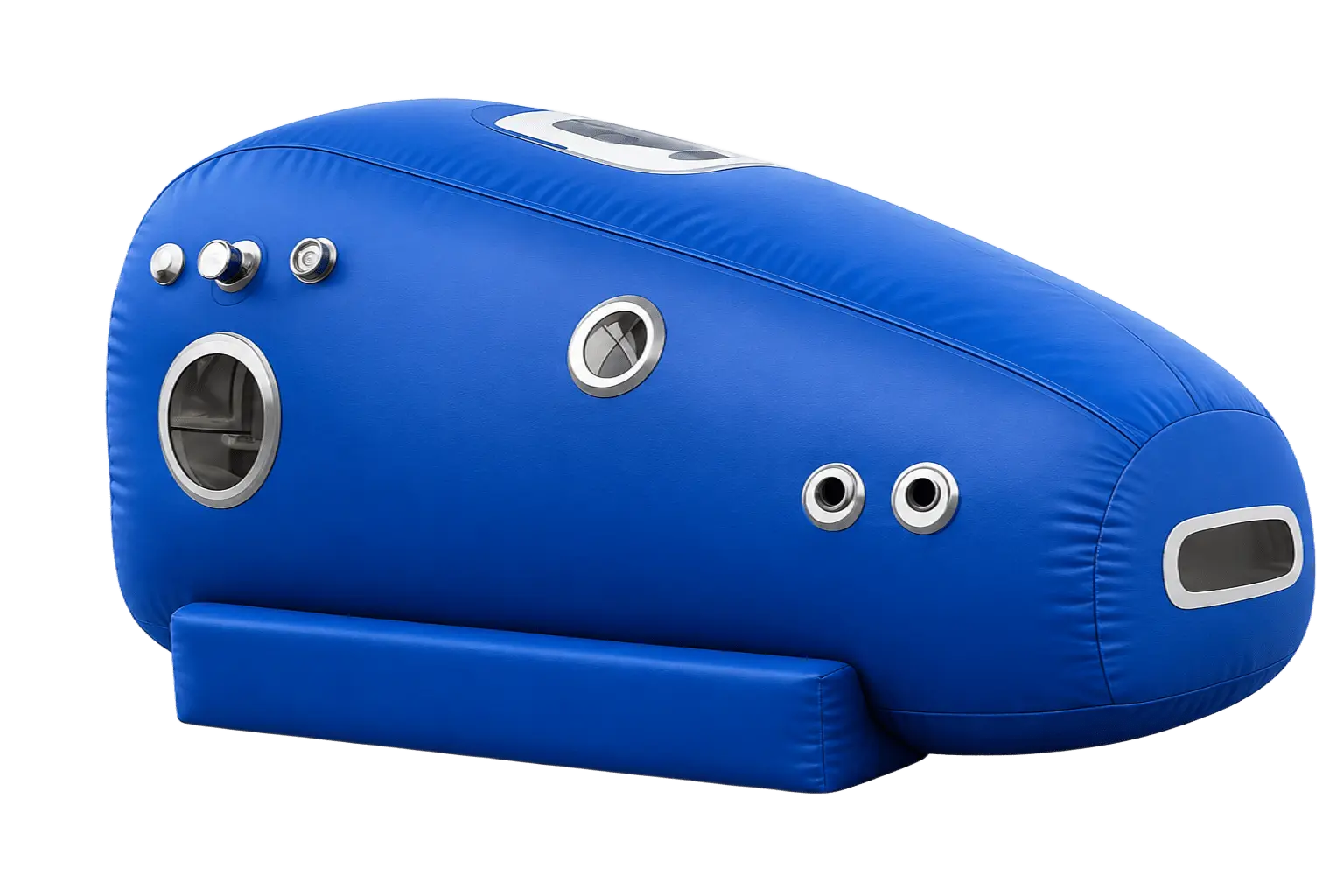 Portable inflatable hyperbaric oxygen chamber