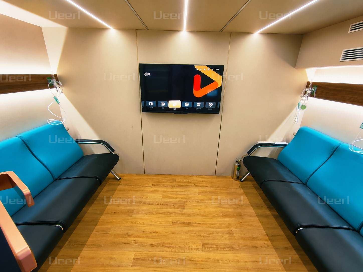Multi-user Ueerl hyperbaric chamber project in a professional wellness space