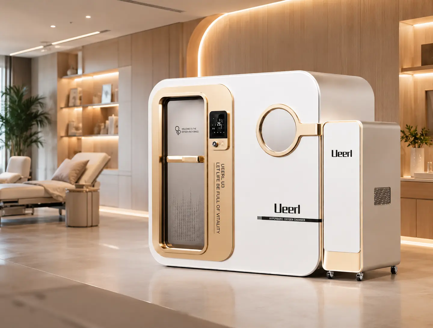 Ueerl hyperbaric oxygen chamber for health center oxygen wellness programs