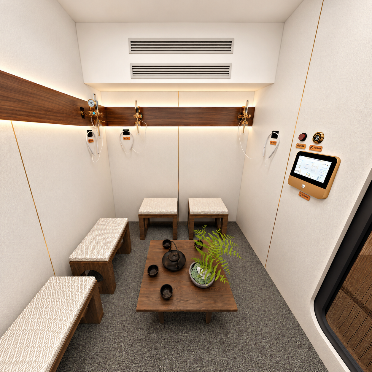 Ueerl office hyperbaric chamber for an innovation and creative workspace