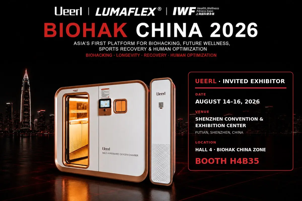 Ueerl hyperbaric oxygen chamber at BIOHAK China 2026, Hall 4 Booth H4B35