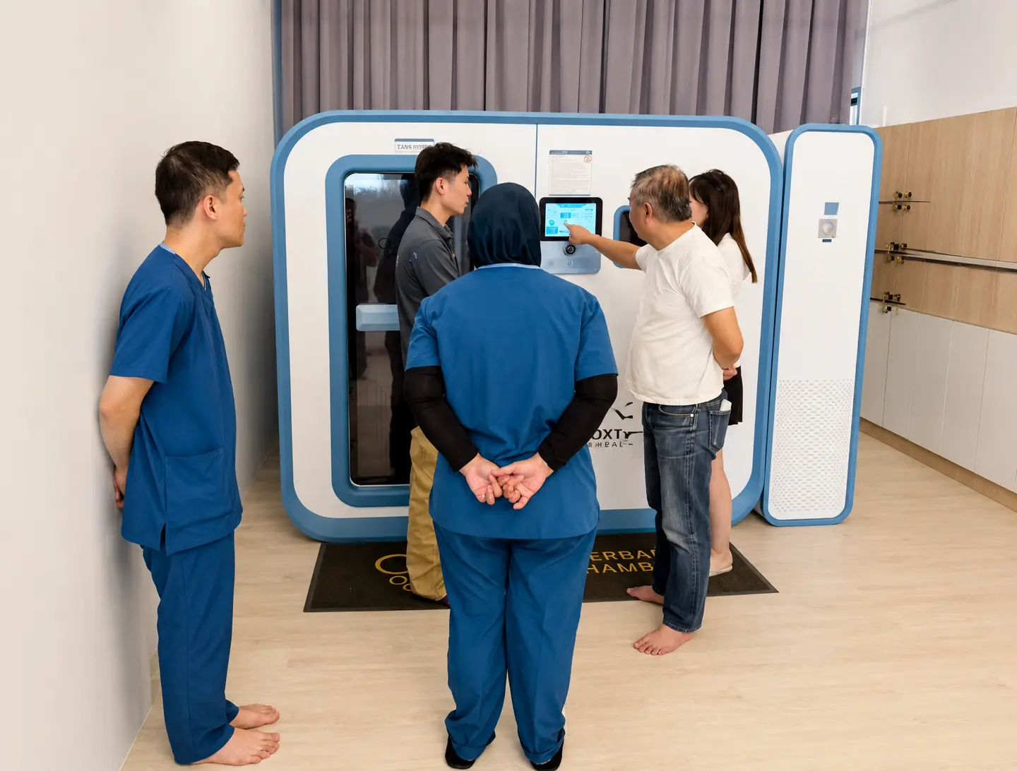 Ueerl hyperbaric oxygen chamber for clinics and professional wellness programs