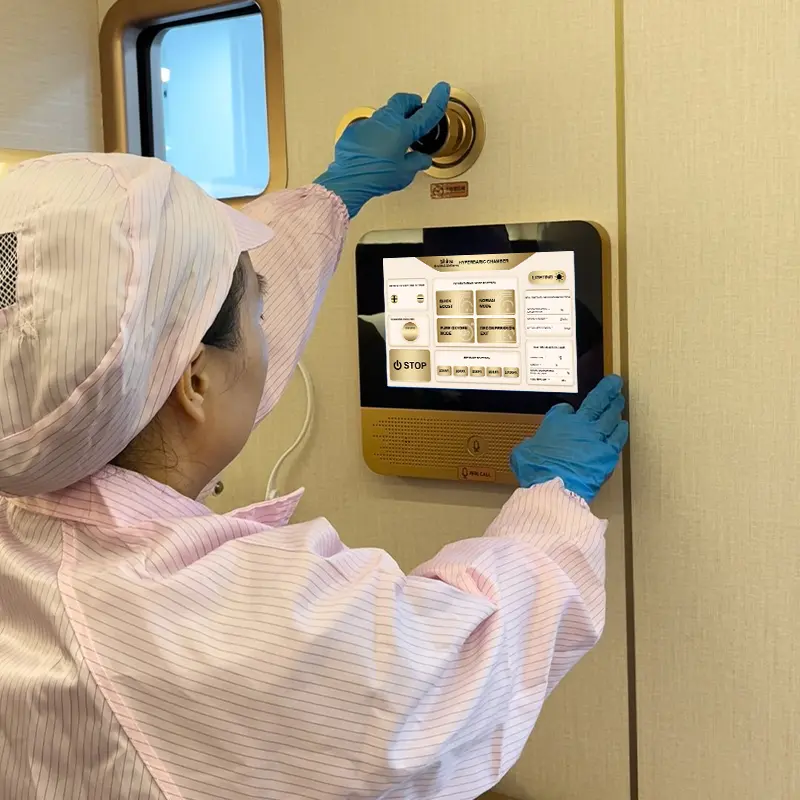 Ueerl hyperbaric oxygen chamber pre-shipment inspection