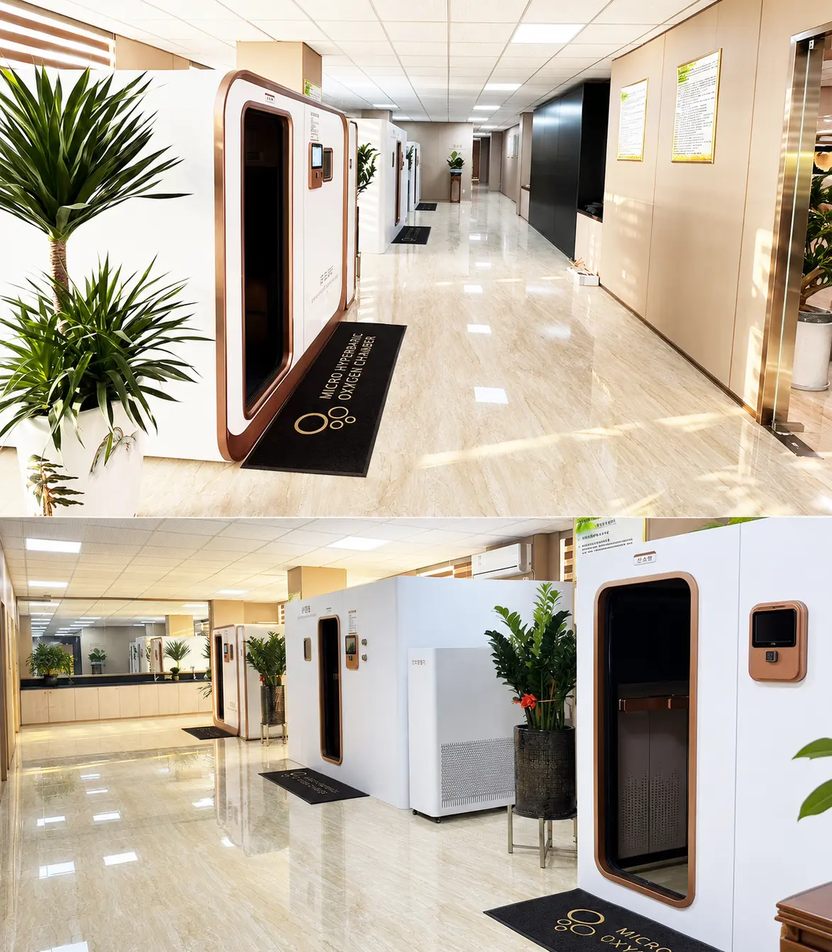 Ueerl room-style hyperbaric oxygen chamber for home and commercial wellness spaces