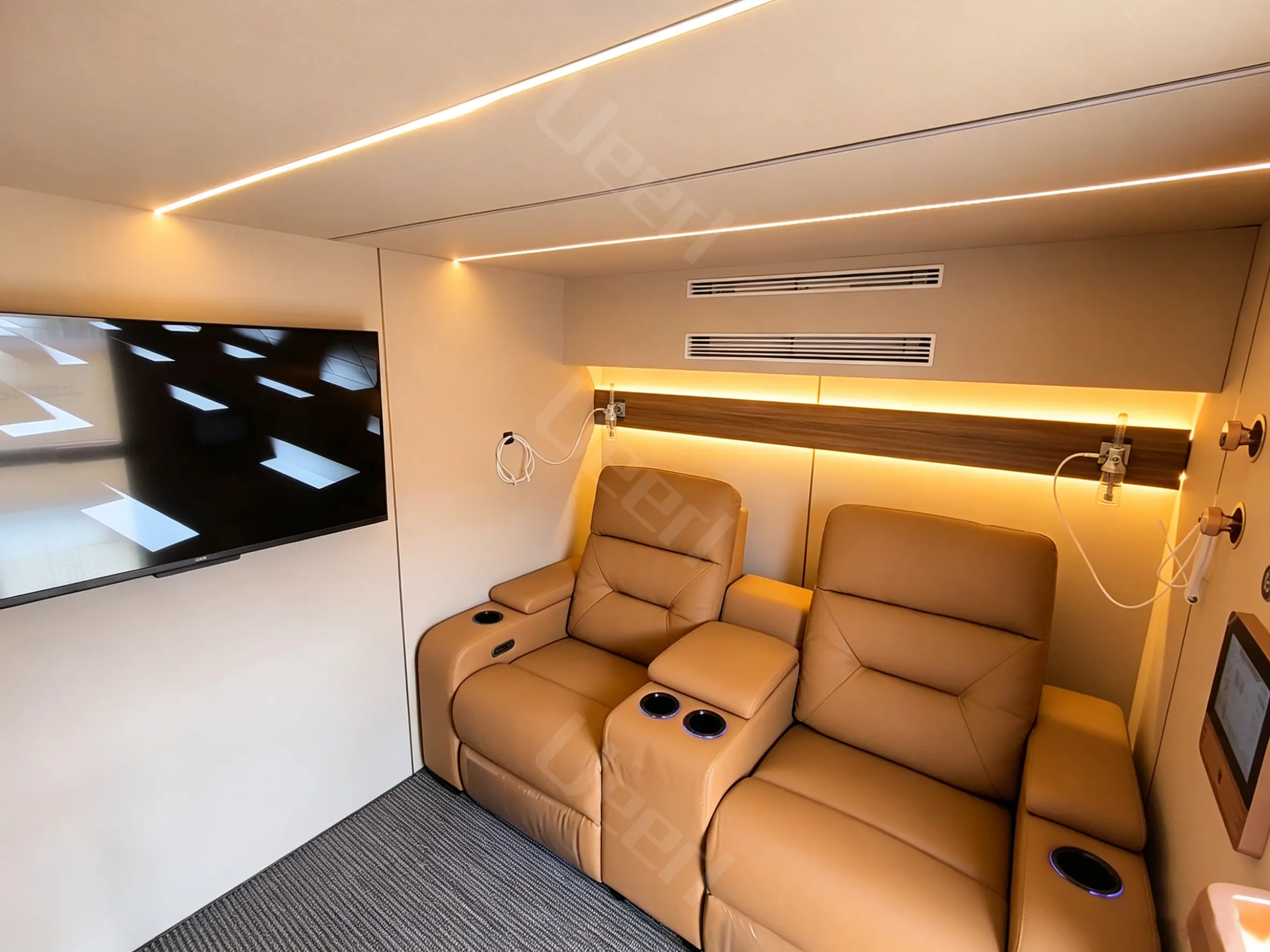Ueerl room-style hyperbaric oxygen chamber for post-procedure recovery and chronic wellness projects