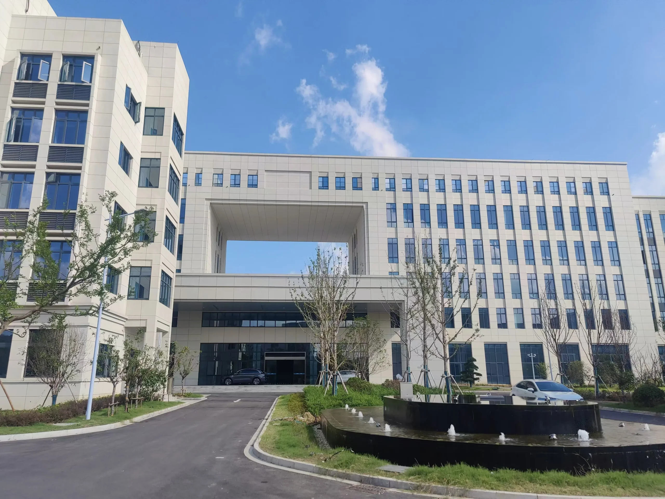 Exterior of the project facility in Huzhou Zhejiang China